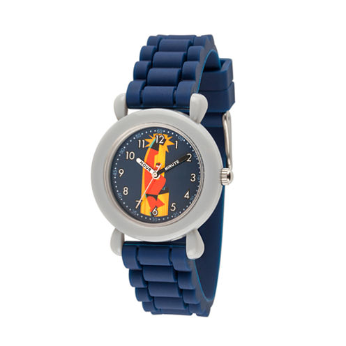 Disney The Incredibles 2 Bob Boys Blue Strap Watch-Wds000563