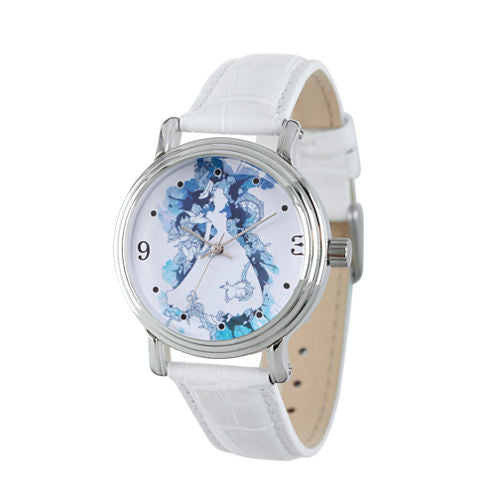 Disney Princess Disney Princess Womens White Strap Watch-Wds000179