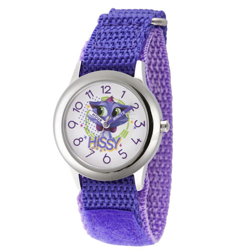 Disney Girls Purple Strap Watch-Wds000435