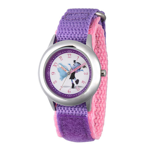 Disney Girls Purple Strap Watch-Wds000424