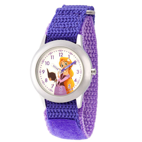 Disney Disney Princess Girls Purple Strap Watch-Wds000543