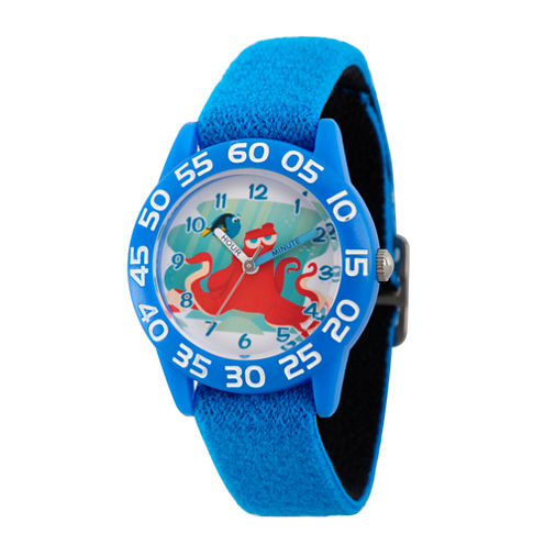 Disney Collection Boys Blue Numbered Bezel Finding Dory Strap Watch