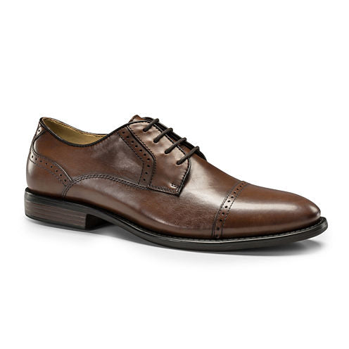 Dockers® Hawley Mens Leather Cap-Toe Oxfords