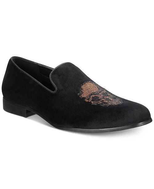 I.N.C. Men's Nova Velvet Slippers, Created for Macy's