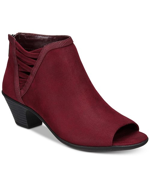 Paris Peep-Toe Booties