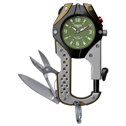 Dakota Men's Green Knife Clip Watch 87630