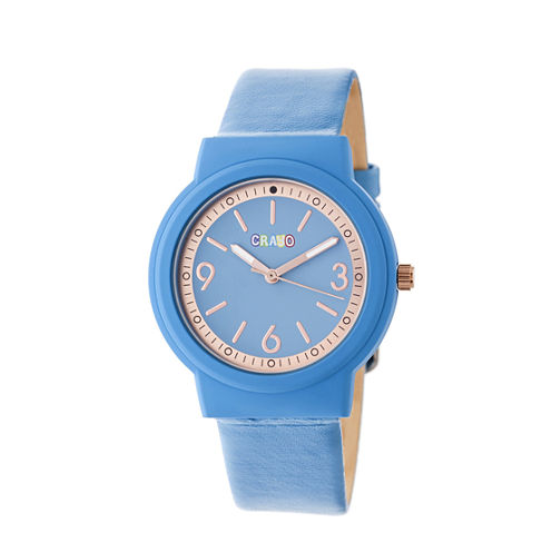 Crayo Unisex Blue Strap Watch-Cracr4705