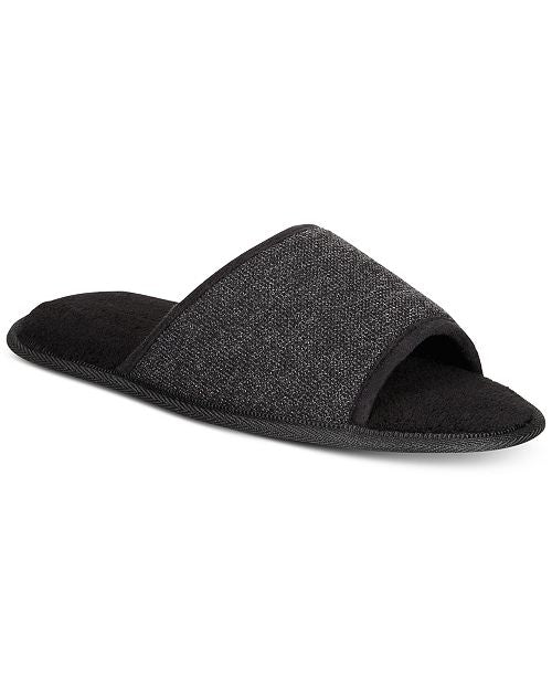 Men's Memory Foam Open-Toe Slippers