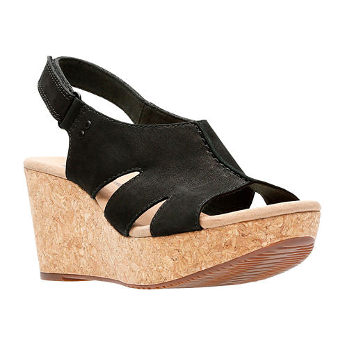 Clarks Annadel Bari Womens Wedge Sandals