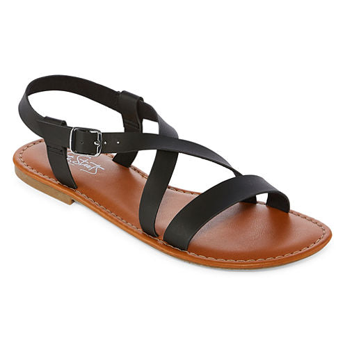 City Streets Antigua Womens Flat Sandals