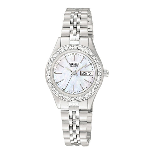 Citizen® Womens Stainless Steel Bracelet Watch EQ0530-51D