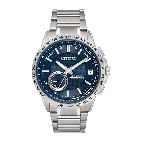 Citizen® Eco-Drive® Satellite Wave-World Time GPS Mens Watch CC3000-89L