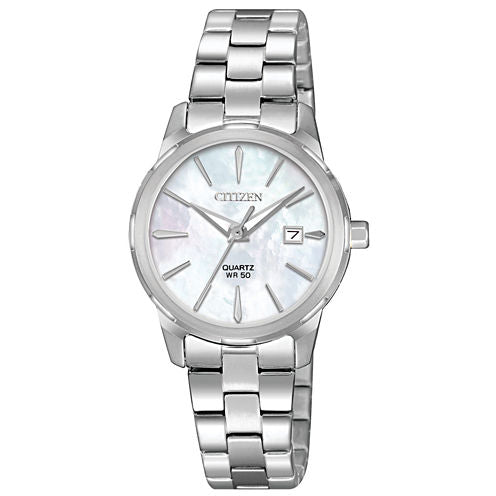 Citizen Quartz Womens Silver Tone Bracelet Watch-Eu6070-51d