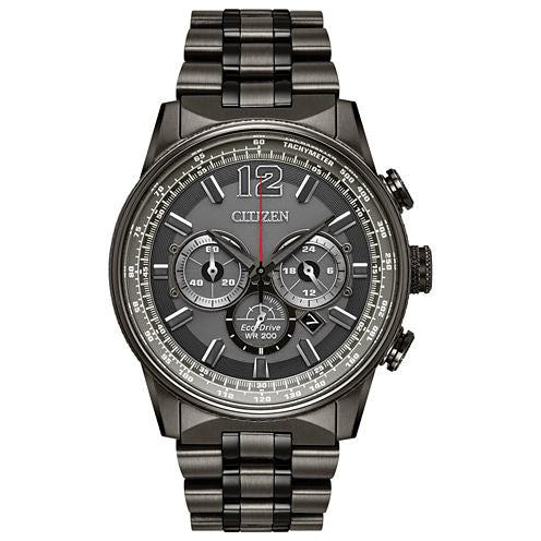 Citizen Mens Gray Bracelet Watch-Ca4377-53h