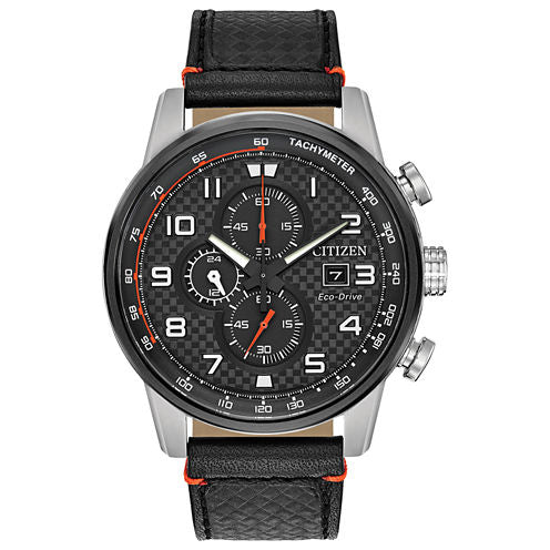 Citizen Mens Black Strap Watch-Ca0681-03e