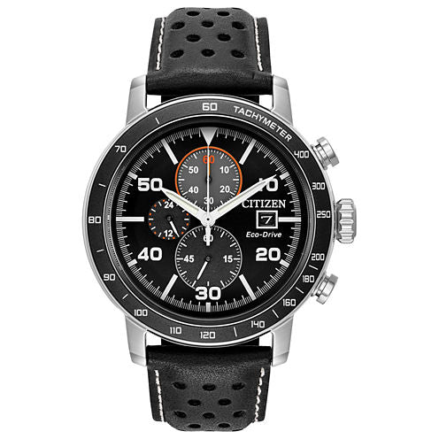 Citizen Mens Black Strap Watch-Ca0649-14e