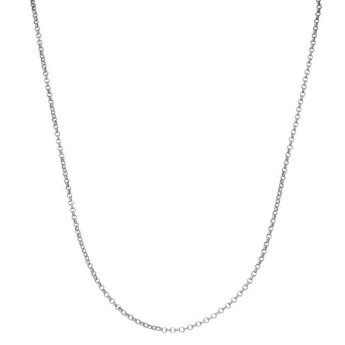 Children's Sterling Silver 15 Inch Rolo Chain Necklace