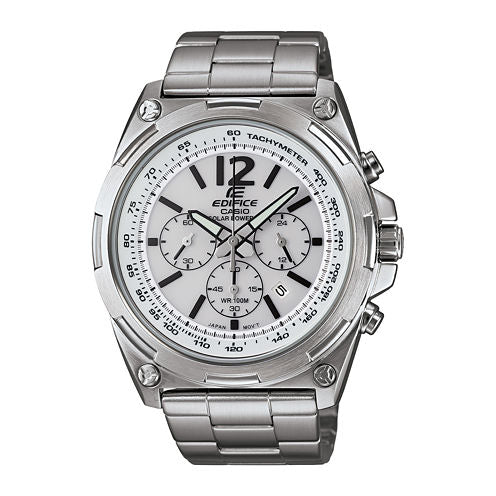 Casio® Edifice Tough Solar Mens Stainless Steel Watch EFR545SBD-7BVCF