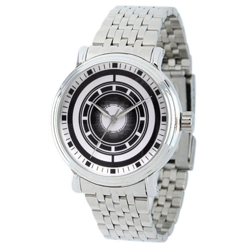 Avengers Mens Silver Tone Strap Watch-Wma000203