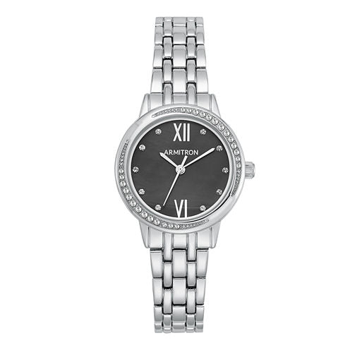 Armitron Womens Silver Tone Bracelet Watch-75/5516jmsv