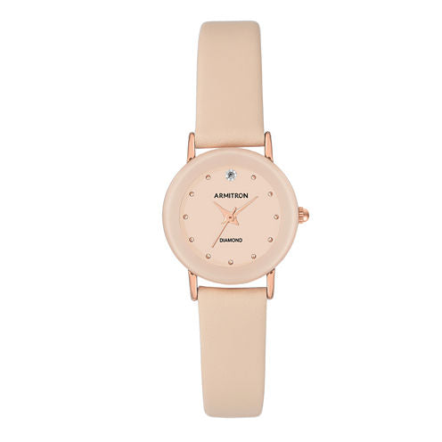 Armitron Womens Pink Strap Watch-75/2447bhrgbh