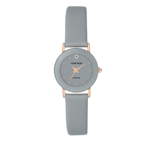 Armitron Womens Gray Strap Watch-75/2447gyrggy