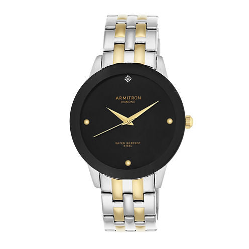 Armitron Unisex Two Tone Bracelet Watch-20/4952bktt