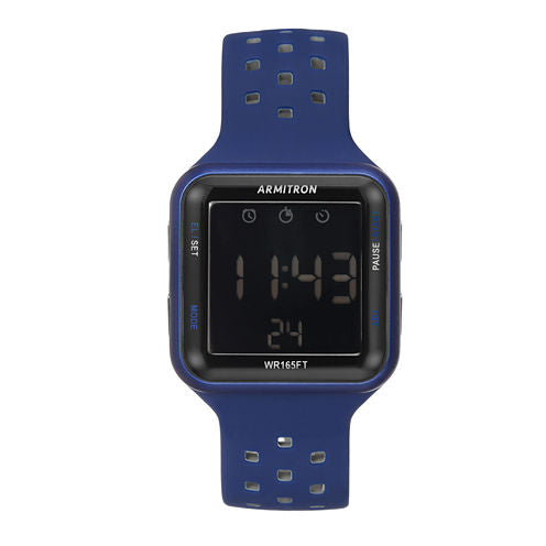 Armitron Prosport Unisex Blue Strap Watch-40/8417blu