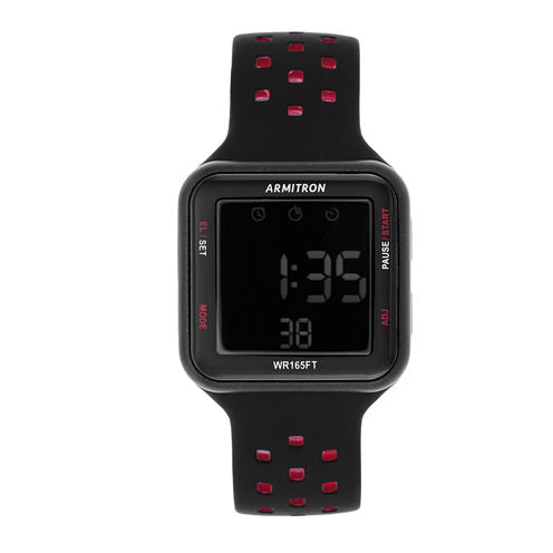 Armitron Prosport Unisex Black Strap Watch-40/8417brd