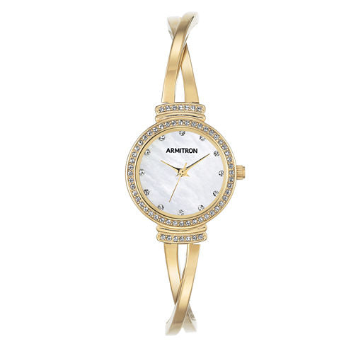 Armitron Now Womens Gold Tone Watch -75/5474mpgp