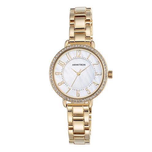 Armitron Now Womens Gold Tone Watch -75/5471mpgp