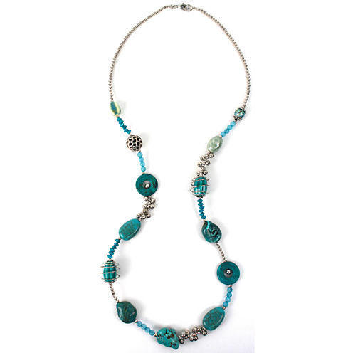 Aris by Treska Beaded Necklace