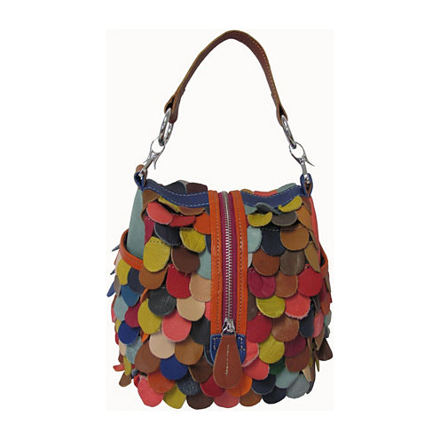 Amerileather Rainbow Feesh Purse