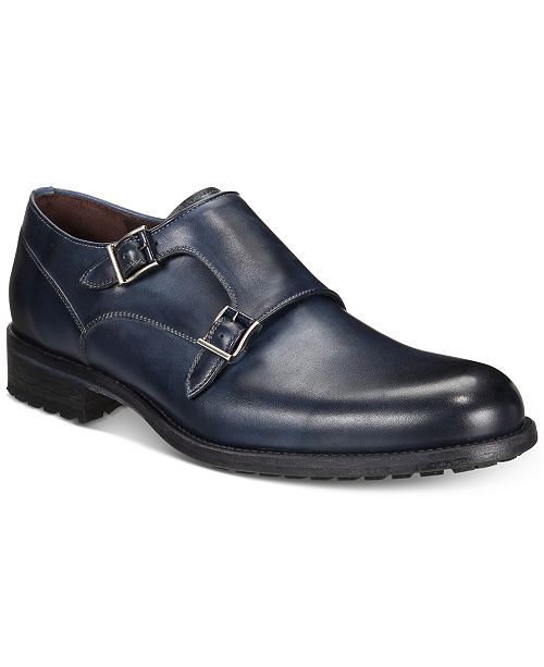 Men's Double-Buckle Dress Shoes, Created for Macy's