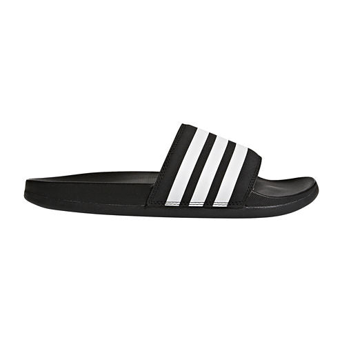 adidas Adilette Cloudfoam Striped Womens Slide Sandals