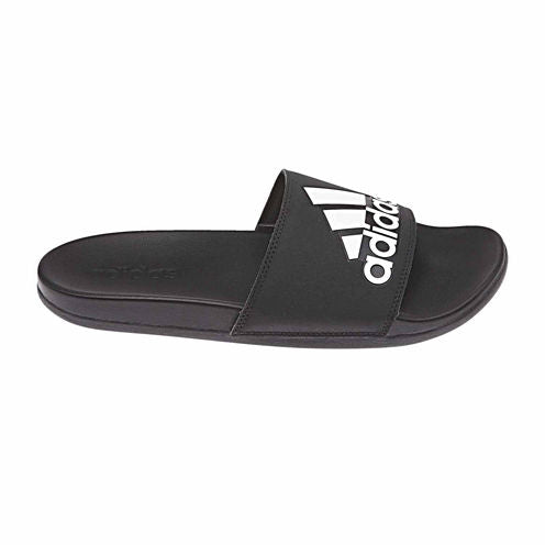 adidas Adilette Cloudfoam + Logo Mens Slide Sandals