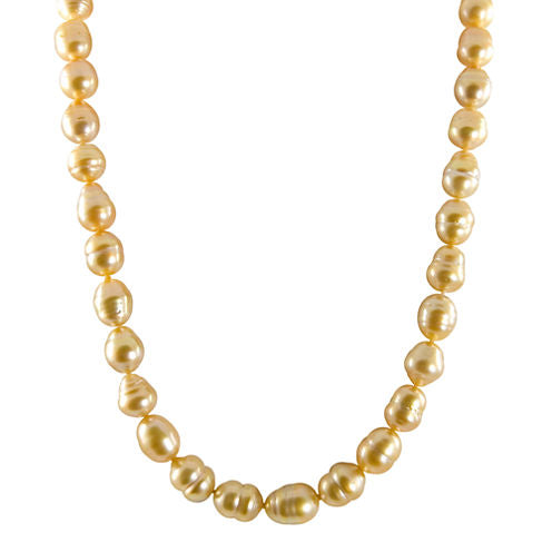 14K Golden South Sea Pearl Necklace