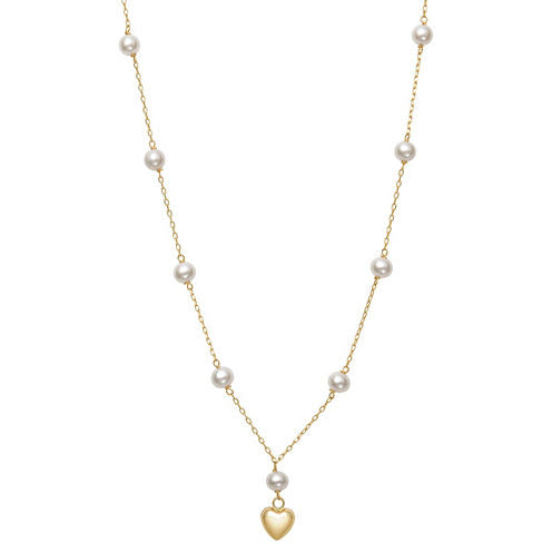 14K Gold Rope 14 Inch Chain Necklace