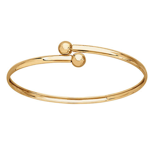 14K BYPASS BANGLE