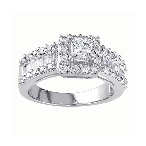 1⅜ CT. T.W. Diamond Engagement Ring