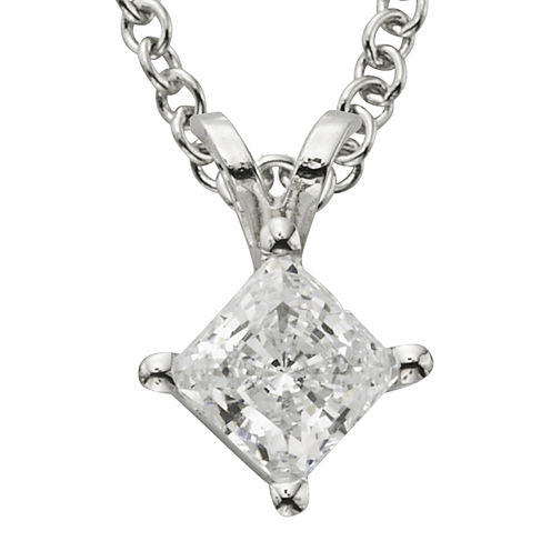 ½ CT. Certified Diamond Solitaire Pendant