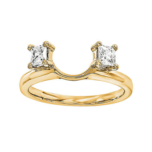 1/3 CT. T.W. Diamond 14K Yellow Gold Ring Wrap