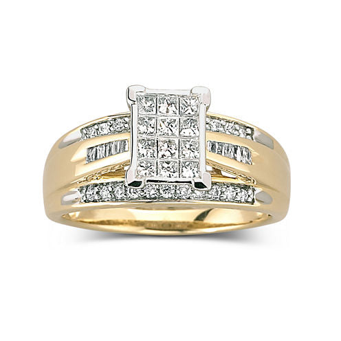 1/2 CT. T.W. Diamond Bridal Ring 10K Gold