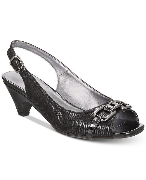 Arlena Slingback Peep-Toe Pumps, Created for Macy's