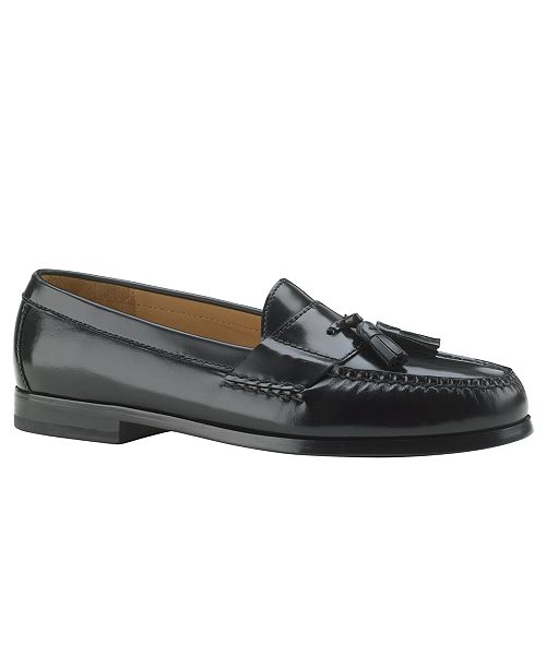 Men's Pinch Tassel Moc-Toe Loafers - Extended Widths Available