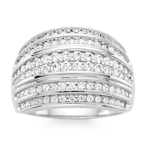 1 CT. T.W. Diamond 10K White Gold Ring