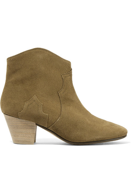 Dicker suede ankle boots