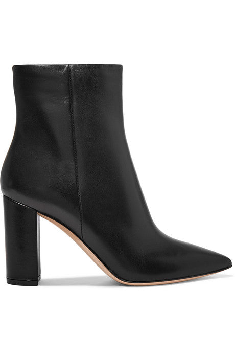 95 leather ankle boots