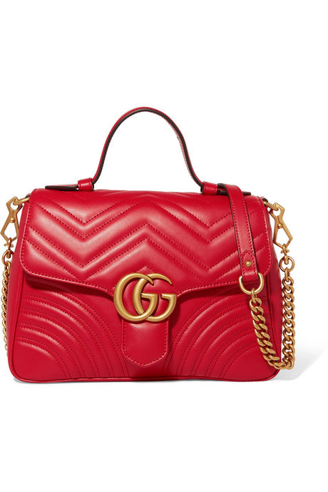 GG Marmont small quilted leather shoulder bag