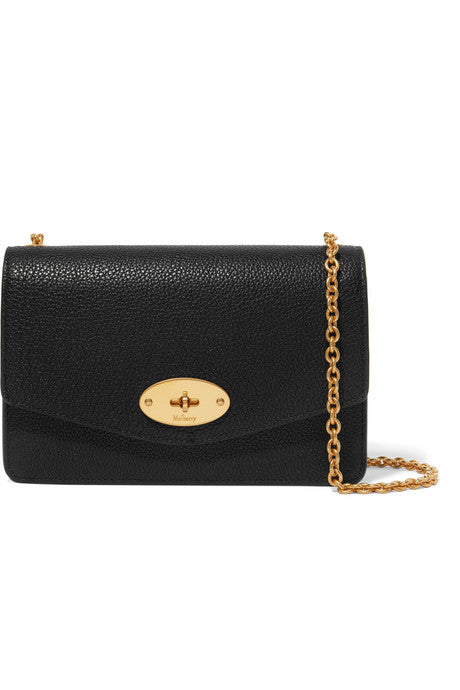 Darley small textured-leather shoulder bag